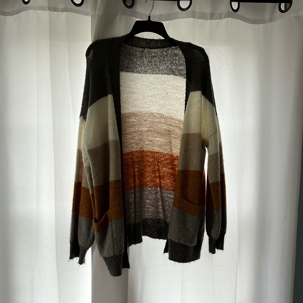 Dreamers Striped Cardigan